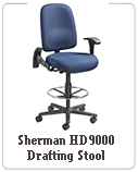  Sherman HD 9000 Draft Stool