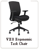 VXO Ergonomic Task + Conference Chair
