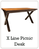 X-Line Picnic Desk