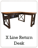 X-Line Desk with Return