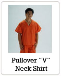 Pullover 'V' Neck Shirt