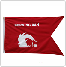 Burn Ban Flag