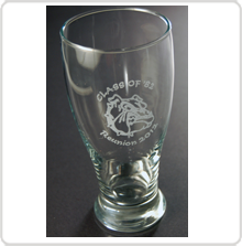 Engraved Drinking Glass