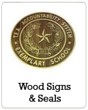 Wood Signs and Seals