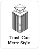 Trash Can Metro Style
