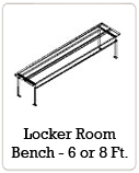 Locker Room Bench