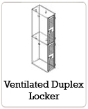 Ventilated Duplex Locker