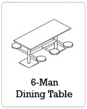6-Man Dining Table