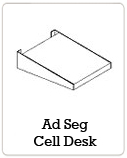 Ad Seg Cell Desk